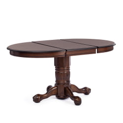 Стол круглый раскладной Rochester -STC- (4260-STC) дерево гевея/мдф, 106 (150) х 106 х 75 см, Tobacco