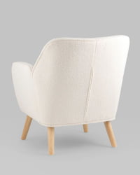 Кресло Ричи тедди Белый