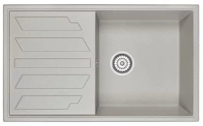 Кухонная мойка GRANULA 8601 Базальт