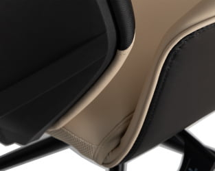 Офисное кресло для руководителей ДОБРИН МАКСВЕЛЛ (кремово-черный) / DOBRIN MAXWELL