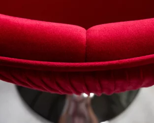 Стул барный DOBRIN DARCY Малиновый велюр 1922-14