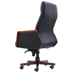 Кресло руководителя ХАВАСАН (ХАВАСАН) Оверлорд ЕКС-770 кожа черное / HAWASAN Overlord EX-770