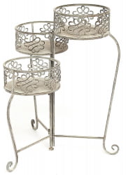 Цветочница Secret de Maison TROI (mod. PL08--7689) металл, 59*29*63см, Античный серый