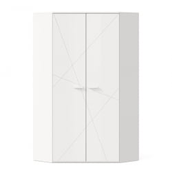 Шкаф угловой 45 Милтон ЛД 537.040.000 Белый