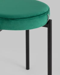 Табуретка Рио велюр Зеленый