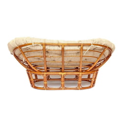 Кресло МАМАСАН/МАМАСАН 23/02 В /с подушкой/ подушка 182х119 см, 169х102х80 см, Когнаc (коньяк), ткань, Старт / MAMASAN/МАМАСАН W Cognac