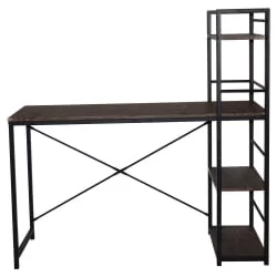 Письменный стол с полками BRABIX LOFT CD-005 Мореный дуб