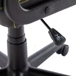 Кресло компьютерное BRABIX Stripe GM-202 экокожа Черный-желтый