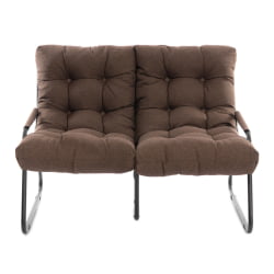 Диван прямой Ерго/Эрго рогожка, коричневый, 3М7-147 / Ergo/Эрго