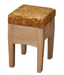 Банкетка ADELE 53 Дуб Сонома/Venzel Amber (спальня)