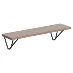 Полка навесная COFFEE SH-1-WIRE Ясень Шимо