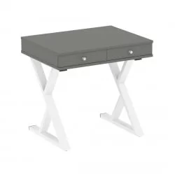 Стол письменный ХОМЕ ОФФИCЕ ВР.СП-1-79.М Металлик/Белый металл / HOME OFFICE VR.SP-1-79.M