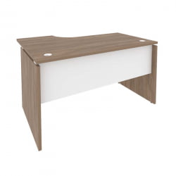 Стол эргономичный правый ОНИКС О.СА-2Р Дуб Аризона/Белый / ONIX O.SA-2R