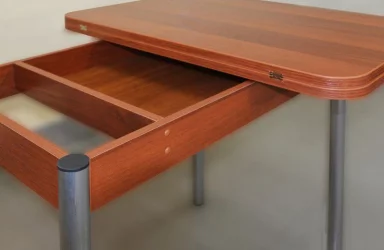 Стол обеденный Фиеста 1 ясень шимо темный