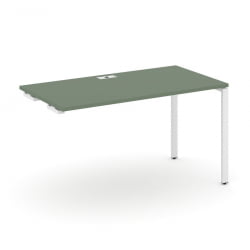 Стол приставка к опорным тумбам/шкафам CОНCЕПТ CН.ОСПР-003 Кобо Белый / CONCEPT CN.OSPR-003