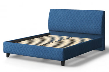 Кровать Хилтон, 2000 кс 1600 мм, синий / x