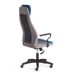 Кресло АВИАТОР флок, ткань , синий/серый/серый, 32/29/В2-1 / AVIATOR 32/29/W2-1