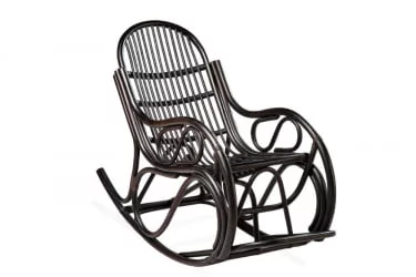 Кресло - качалка с толстой или тонкой подушкой 05/04 венге матовый