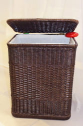 Корзина малая 16/06 B орех матовый