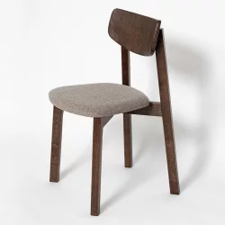 Стул с мягким сиденьем Вега Berry жаккард Дуб золотой