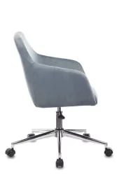 Кресло для оператора Бюрократ CH-380SL Голубая сталь Italia 21