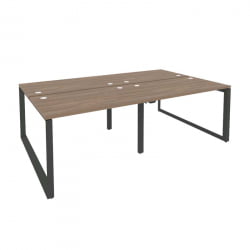 Рабочая станция на О-образном м/к ОНИКС О.МО-Д.РС-4.2.7 Дуб Аризона/Антрацит / ONIX O.MO-D.RS-4.2.7