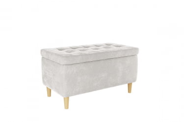 Пуф Чарли 2 ПМ-004.2 галька (велюр) / PM-004.2