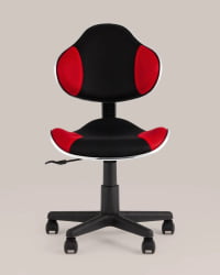 Стул офисный КЗЙ Черно-красный / QZY