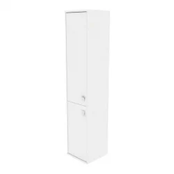 Шкаф высокий узкий левый СТЙЛЕ Л.СУ-1.3 Л Белый / STYLE