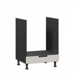 Тумба кухонная 600 для встраиваемой техники Джамис ЛД 296.250.000.140 Черный Кашмир