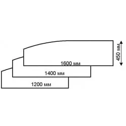 Экран IMAGO ЭКР-2 Орех французский