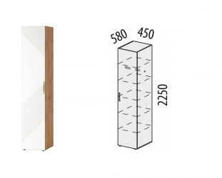 Шкаф-пенал (лев/прав) Монако 903.10