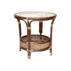 Стол для дачи Pelangi 02/15-2 темно коричневый