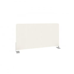 Экран тканевый боковой L720мм Metal System Б.ТЭКР-72 Белый/Серый