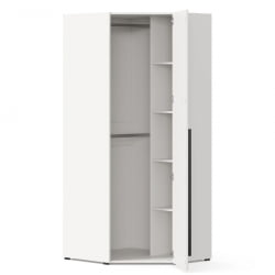 Угловой шкаф Мотокросс ЛД 535.030.000 Серый шелк с фотопечатью