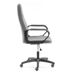 Кресло ЛЕАДЕР (22) велюр, серый, 29 / LEADER