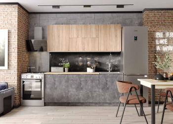 Кух. гарнитур Асти-дуб сонома 1.8, белый/ дуб сонома/ бетон темный / ПФ дуб бунратти (б/с 600) Кух. гарнитур Асти-дуб сонома 1.8, белый/ дуб сонома/ бетон темный / ПФ дуб бунратти (б/с 600)