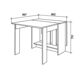Стол-тумба ПВХ Венге