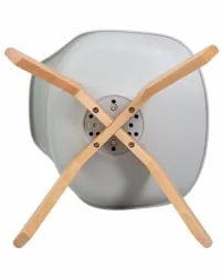 Стул обеденный ДОБРИН ДЖЕРРЙ СОФТ Светло-серый ГР-01 / DOBRIN JERRY SOFT GR-01