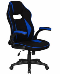 Кресло игровое DOBRIN RICK (черно-синий)