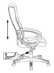 Кресло игровое Zombie 10 Blue