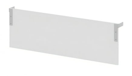 Фронтальная панель к одинарным столам КСТЕН-КП КСДСТ 127 Белый Серый / XTEN-QP XDST