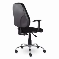 Кресло БРАБИКС Комфорт МГ-322 Черный / BRABIX Comfort MG-322