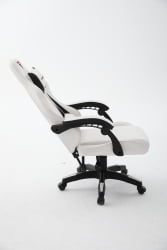 Кресло спортивное ТопЧаирс Пхантом бело-черный / TopChairs Phantom