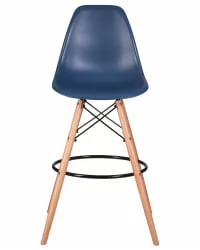 Стул барный ДОБРИН ДСВ БАР Темно-синий БЕ-12 / DOBRIN DSW BAR BE-12