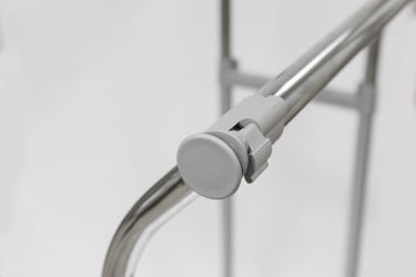 Гардеробная вешалка для одежды CH-4375 85-145x44x102-170 см, серый/хром