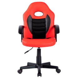 Кресло на колёсиках CHAIRMAN KIDS 111 Черный-красный