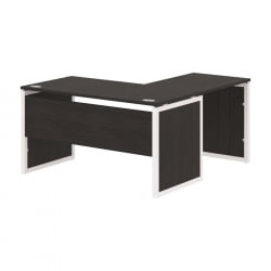 Стол письменный угловой левый XTEN-QP XQPCT 1415 L Дуб Юкон Белый