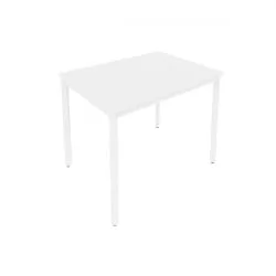 Стол письменный на металлокаркасе СЛИМ СЙСТЕМ С.СП-3 Белый-Белый / SLIM SYSTEM