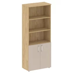 Шкаф высокий широкий SHIFT SK.ST-1.1 Тиквуд Светлый/Капучино